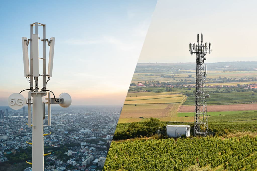 Telecommunication tower mast TV antennas wireless technology